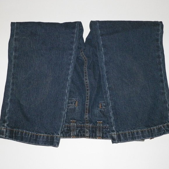 Levi Strauss Girls Denim Capris Side Tab Low Rise Relaxed Fit NWT - Picture 3 of 7